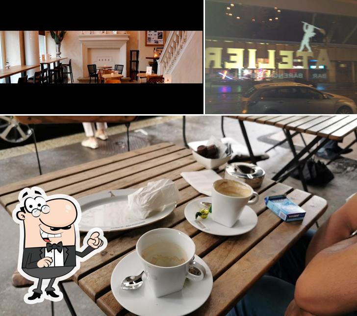 Gli interni di ATELIER BAR