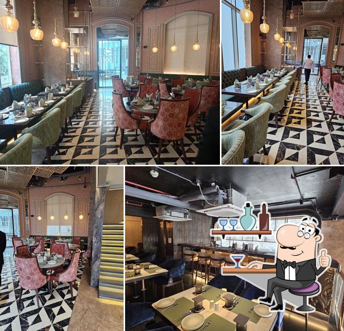 Take a seat at one of the tables at IFC Moti Mahal