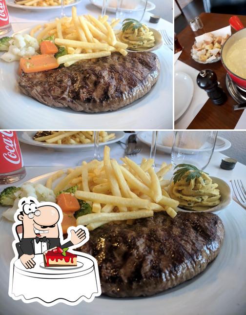 Le Troubadour offre un'ampia varietà di dessert