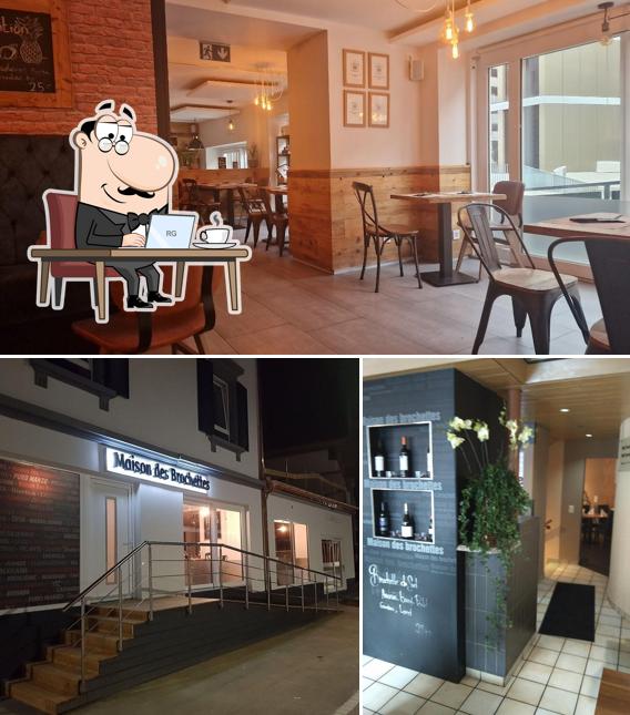 Gli interni di Maison des Brochettes, Au Lion d'Or