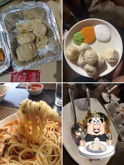 Dumplings at Momoos