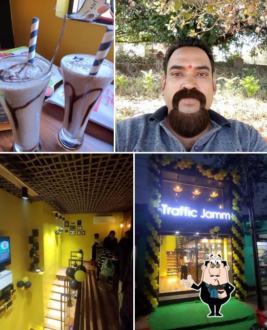 Enjoy a beverage at Traffic Jamm - Amul Parlour
