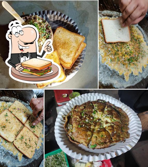 Grilled cheese sandwich at Uncle Ande wala