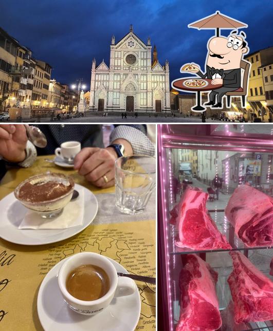 Questa è la immagine che mostra la esterno e bevanda di Trattoria Verdi Firenze