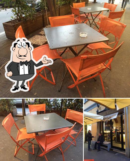 Gli interni di Caffè Centrale