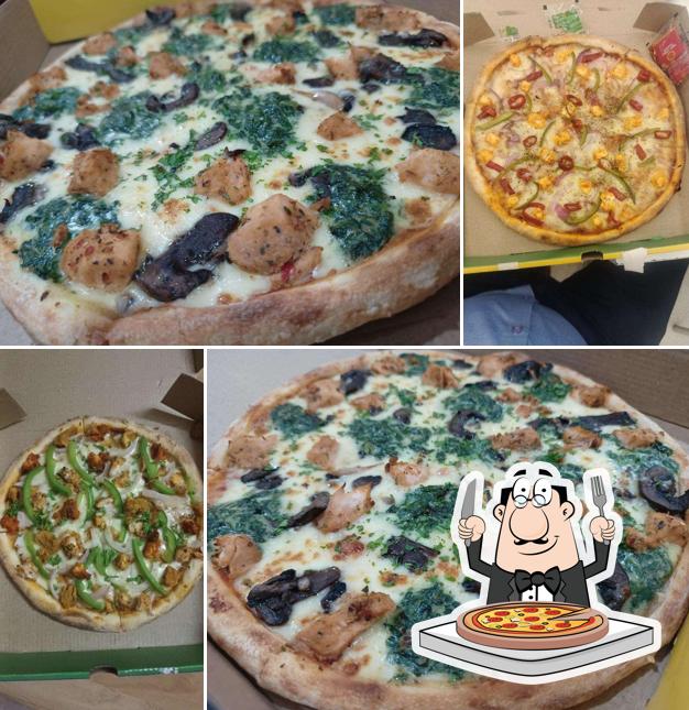 Order pizza at Olio - The Wood Fired Pizzeria