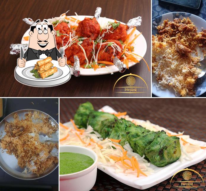 Spring rolls at Persiana Hyderabadi Biryani