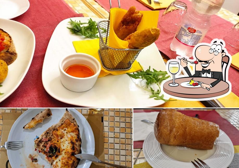 Cibo al Pizzeria Trattoria L'Oro di Napoli