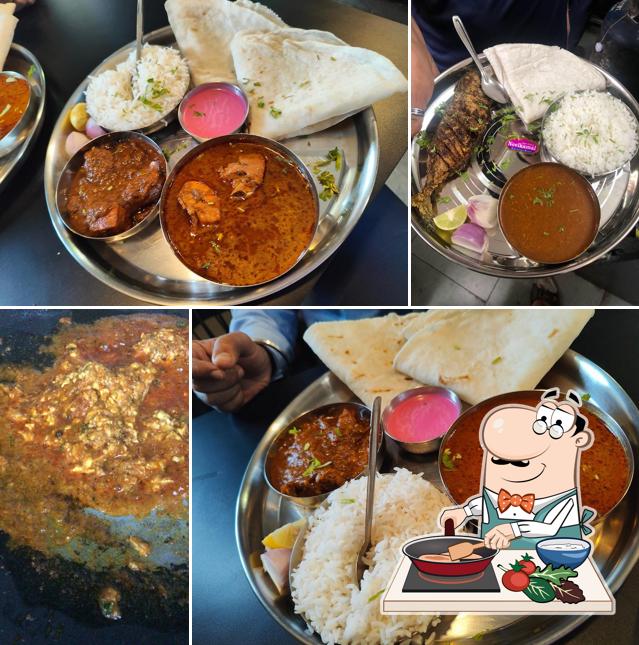 Chicken curry at Agri Mejwani