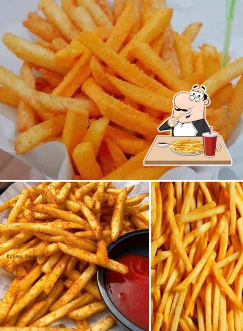 French fries at Jaggu fast food