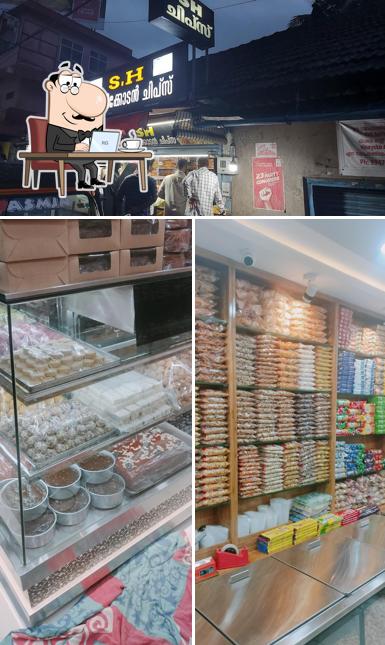 The interior of SH chips