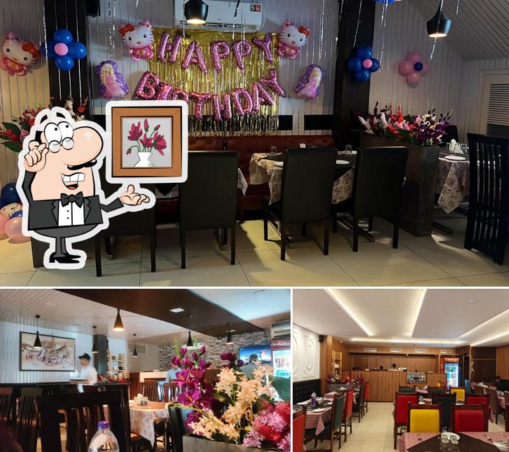 The interior of Uttam's Buffet and Restaurant