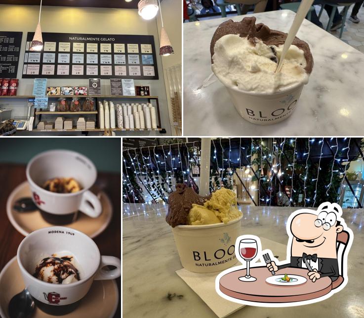 Platti al Gelateria Bloom - Piazza Mazzini (MO)