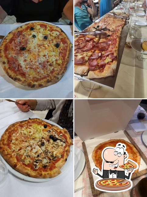 Scegli tra le molte varianti di pizza