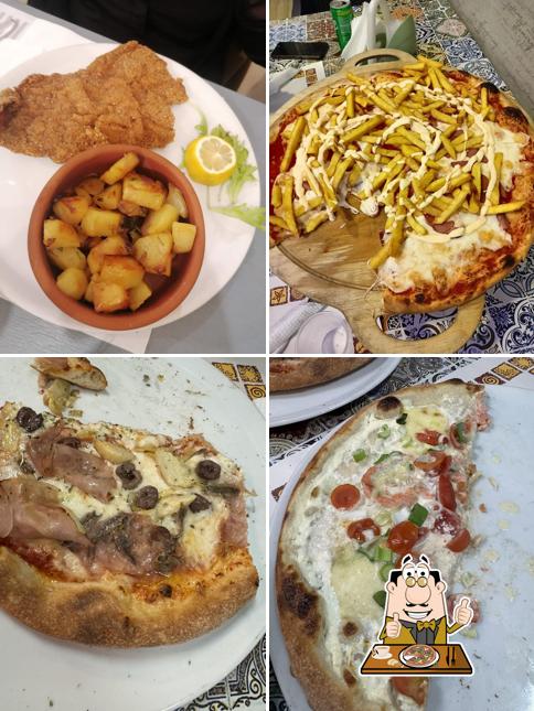 Scegli tra le svariate varianti di pizza