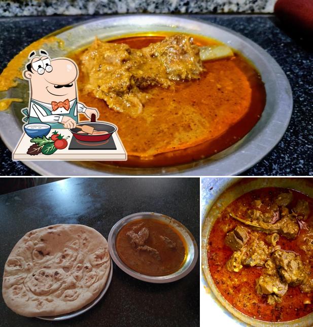 Chicken curry at Muslim Umar Hotel