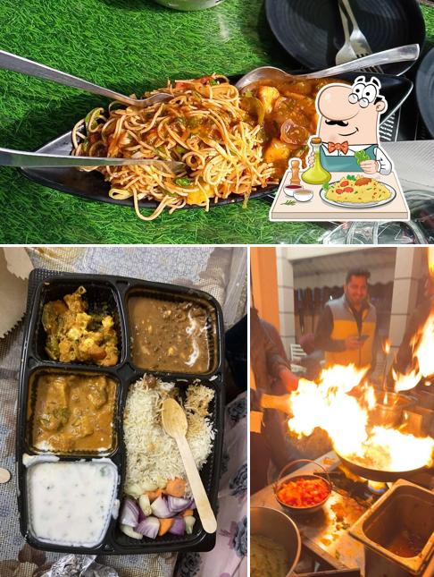 Food at The 3B2 Spot, Roti chonka