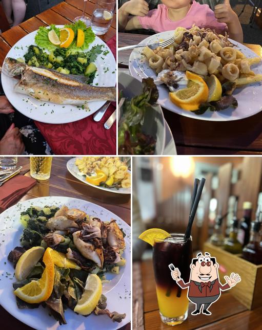 Cibo al Restoran Tradizione