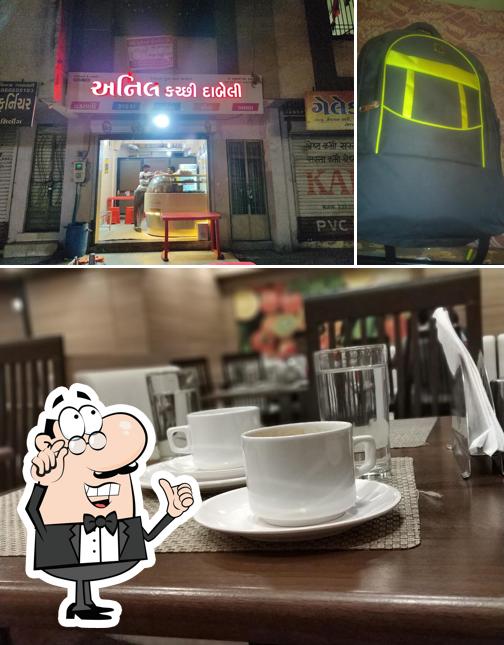 The interior of KRISHNA DABELI
