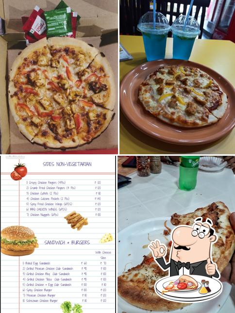 At Laziz Pizza, you can try pizza