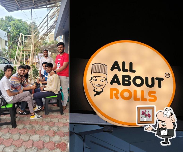 The interior of All about rolls - Best Rolls In Kolhapur