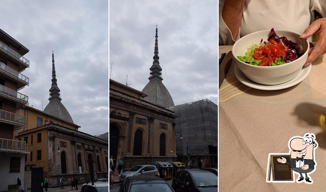 Goditi la vista dagli esterni di Alla Mole Ristorante Pizzeria