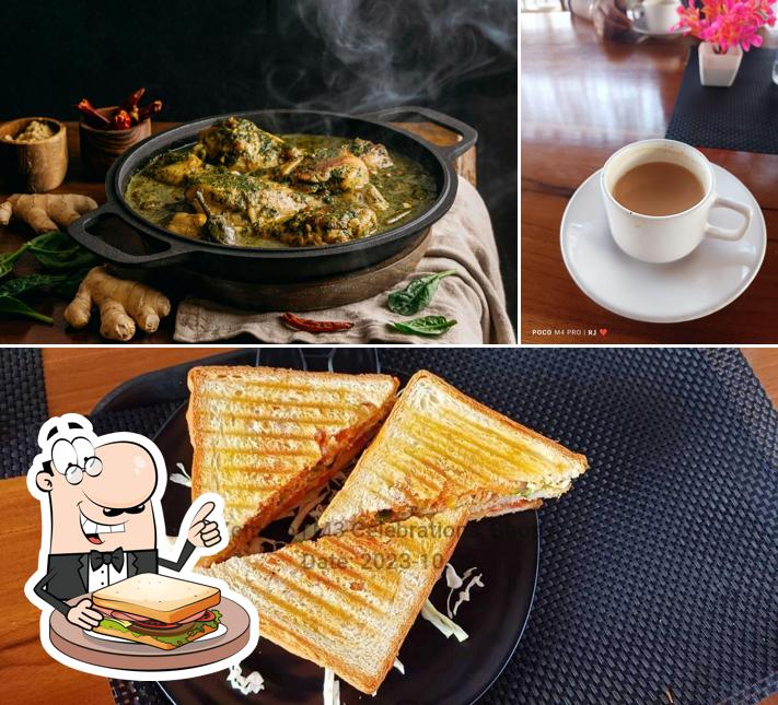 Grilled cheese sandwich at M3 celebrations