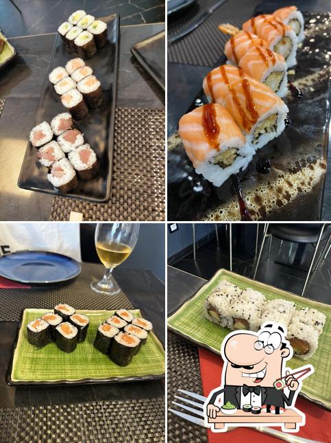 Prenditi le diverse opzioni di sushi