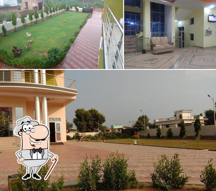 The exterior of Hotel Sunshine Pilani