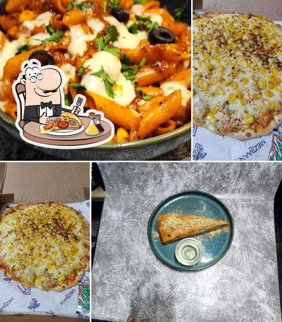 Try out different types of pizza