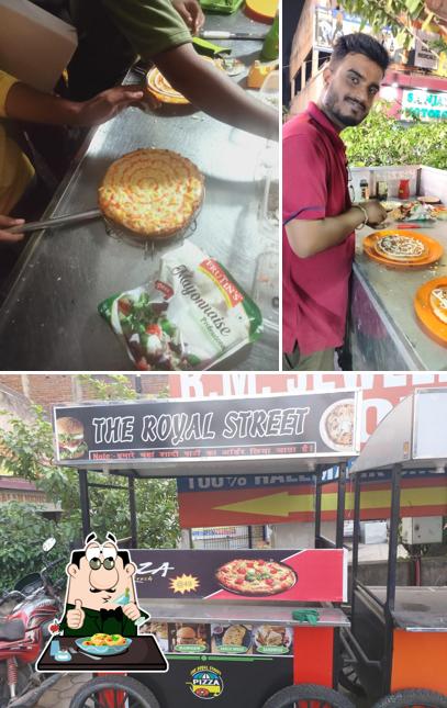 Among various things one can find food and exterior at The Royal Street