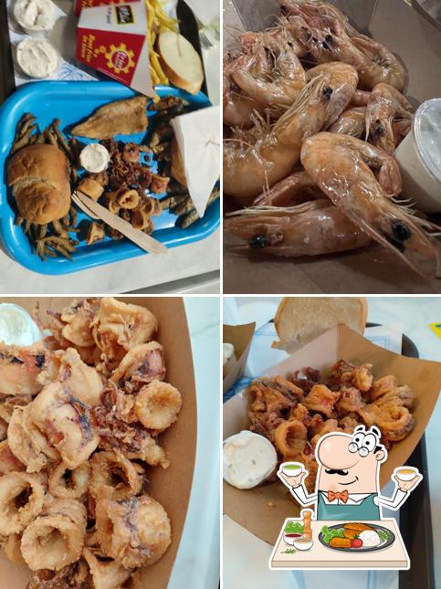 Calamari fritti al Quick fish service