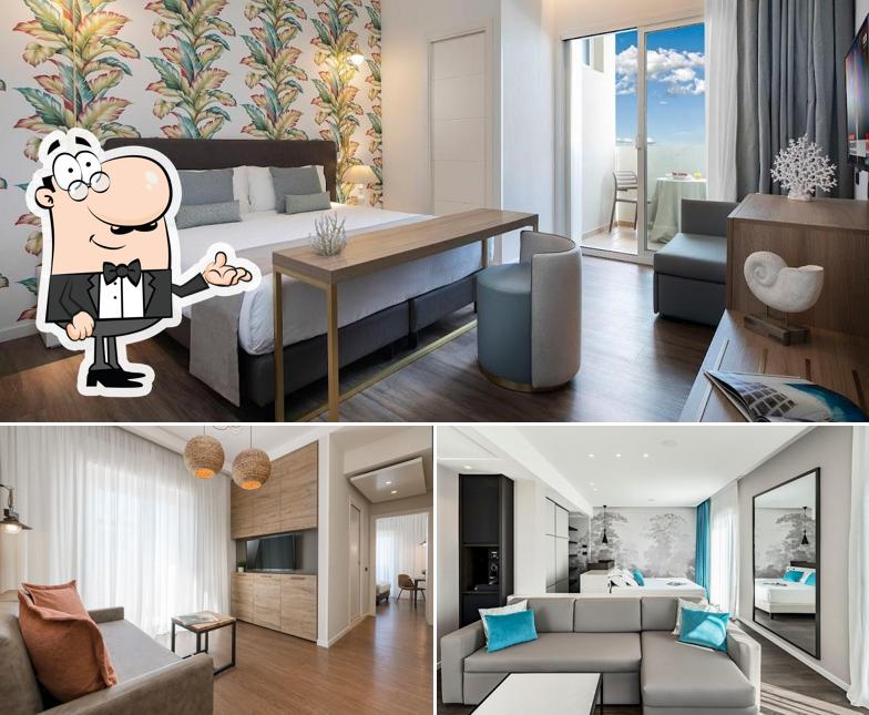 Dai un'occhiata agli interni di Litoraneo Suite Hotel