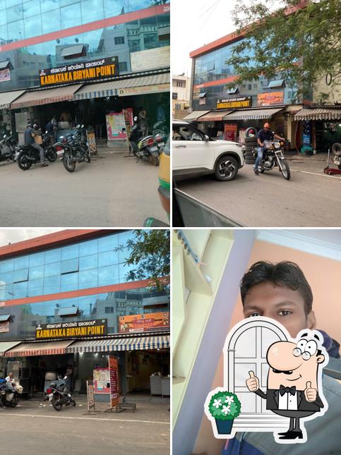 The exterior of Karnataka Biryani Point