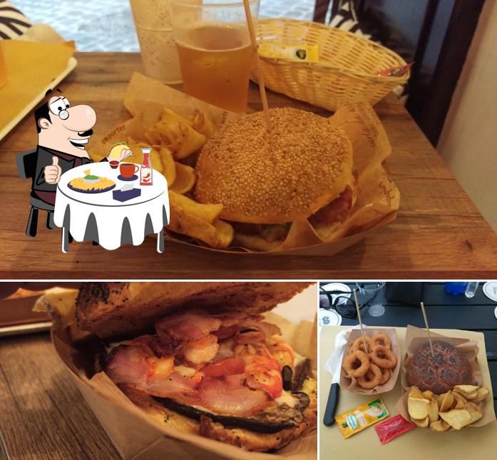 Sardina Street Food serve un'ampia gamma di opzioni per gli amanti dell'hamburger