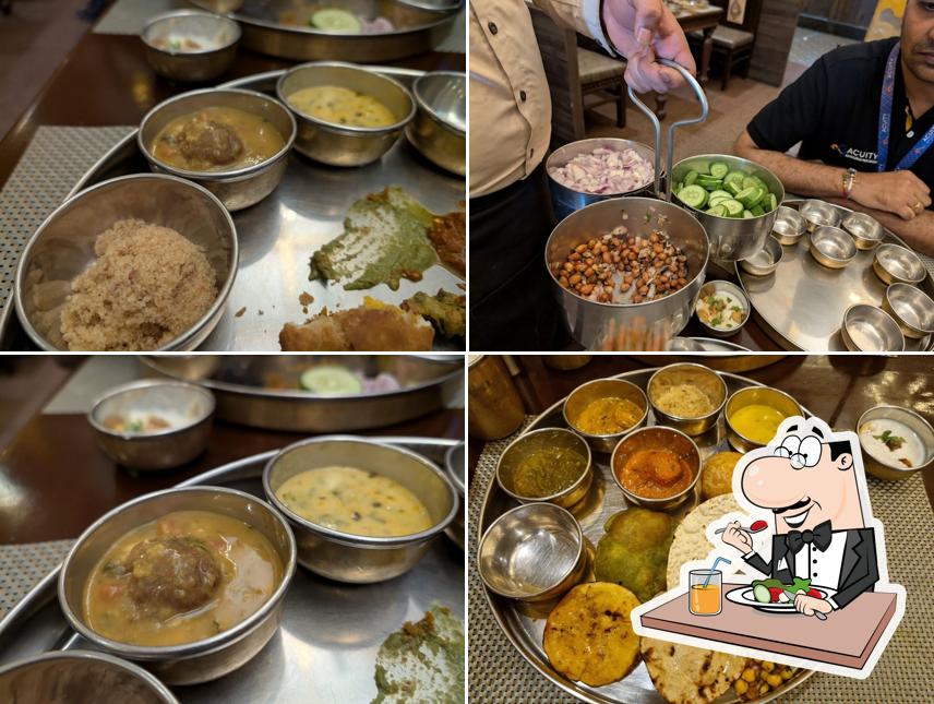 Meals at Ghoomar Traditional Thali Restaurants - Southpoint Mall