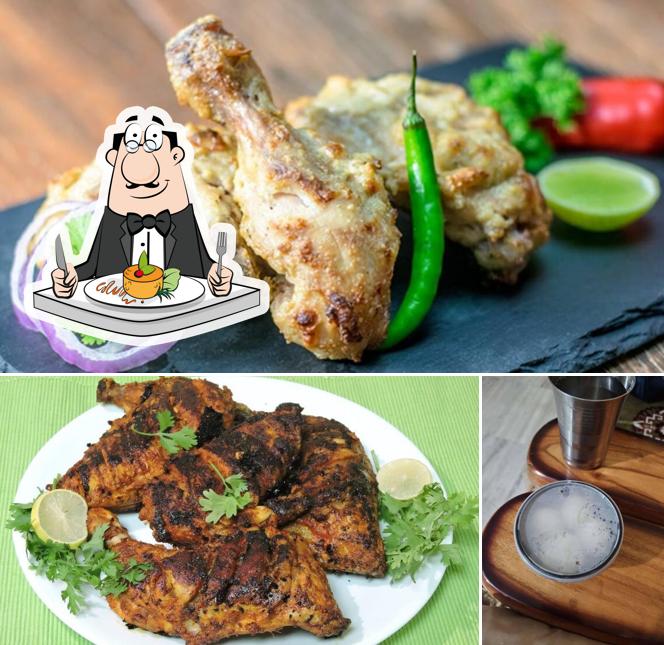 The restaurant's food and beverage
