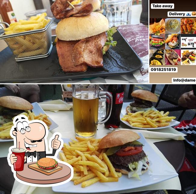 Gli hamburger di Da Me' potranno soddisfare i gusti di molti
