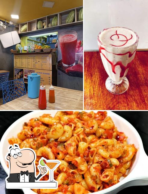 The picture of Tangy cafe & resto’s drink and food
