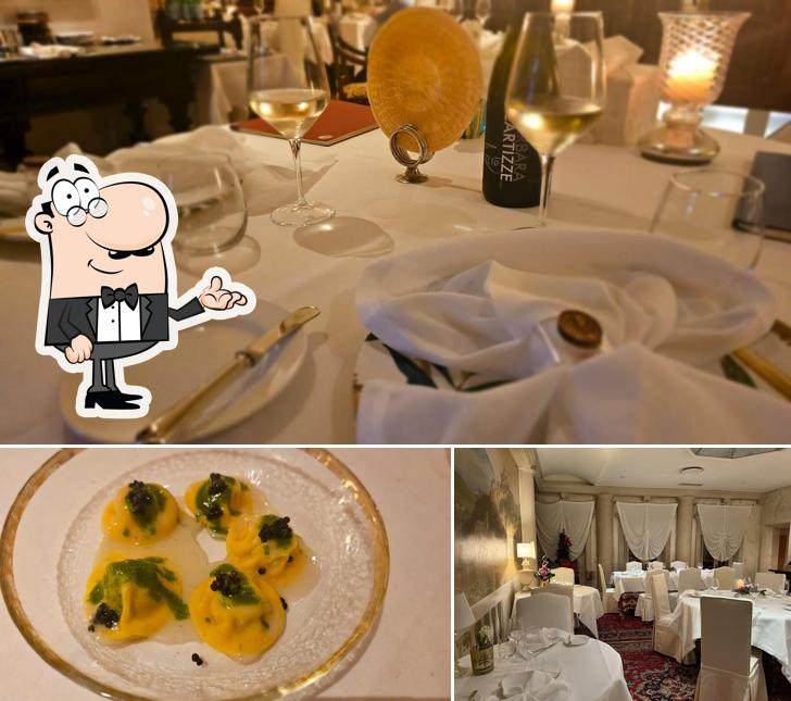 Ristorante La Corte si caratterizza per la interni e cibo