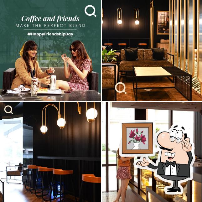 The interior of Qaffeine