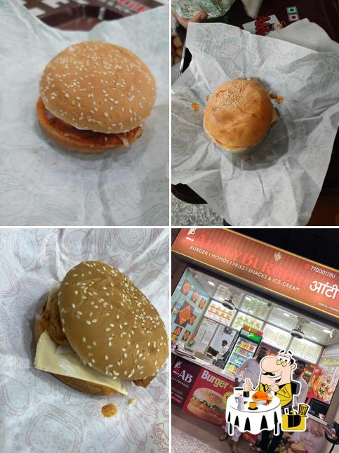Meals at Aunty Burger J. B. Nagar