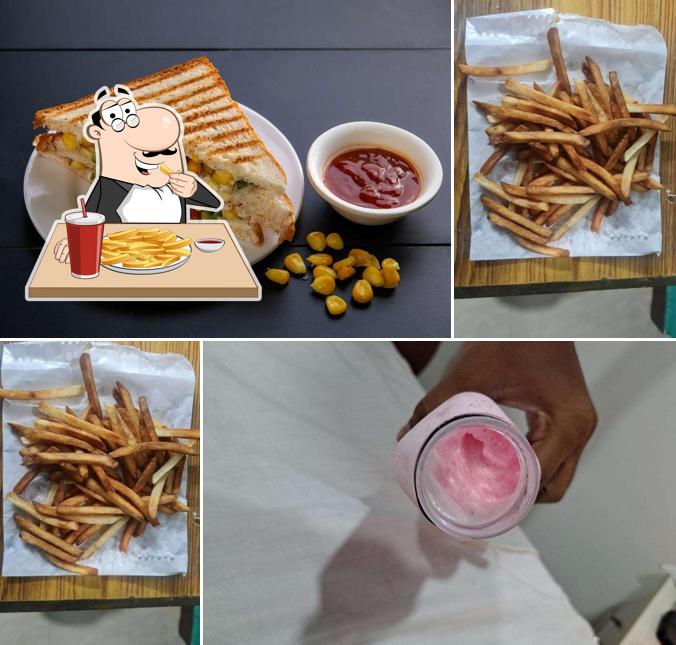 French fries at Chai truck