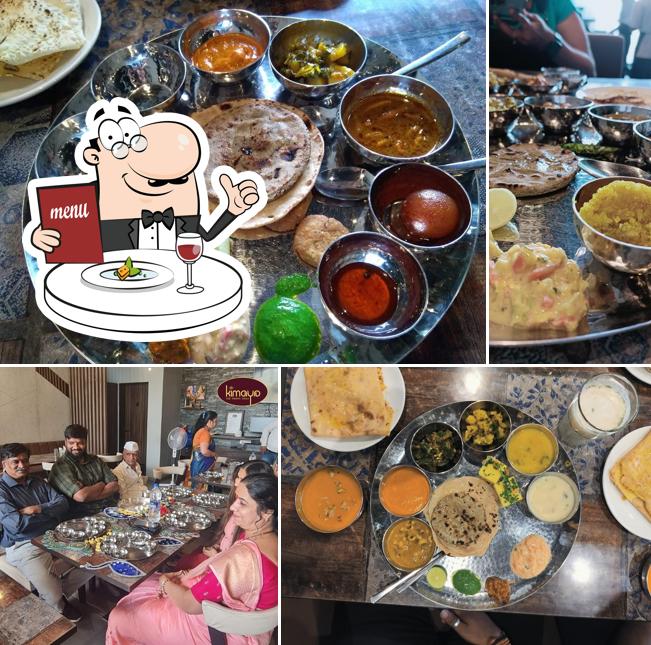 Food at Kimaya, The Indian Thali Restaurant in Nashik