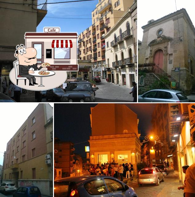 L'area esterna è una caratteristica importante di Bar 2000 di Roberto Frontino