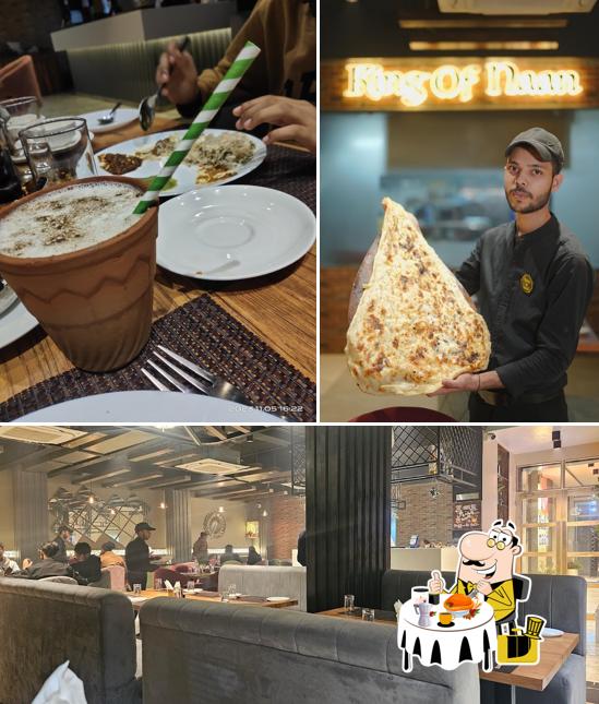 The restaurant's food and interior