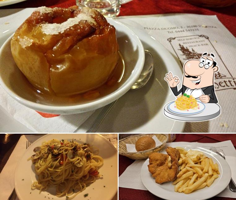 Spaghetti alla carbonara al Self Restaurant Righetti