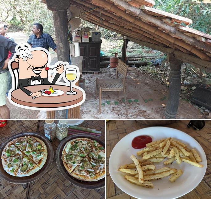 This is the image showing food and interior at Subha Snacks