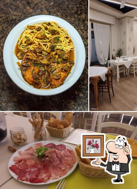 La immagine della interni e cibo di Il Forno Dell'Oste