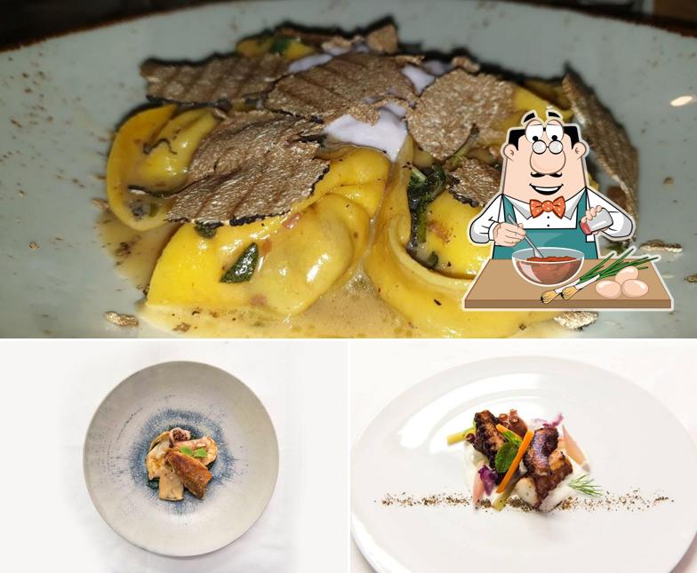 Ravioli al Papaveri e mare Ravioli al Papaveri e mare